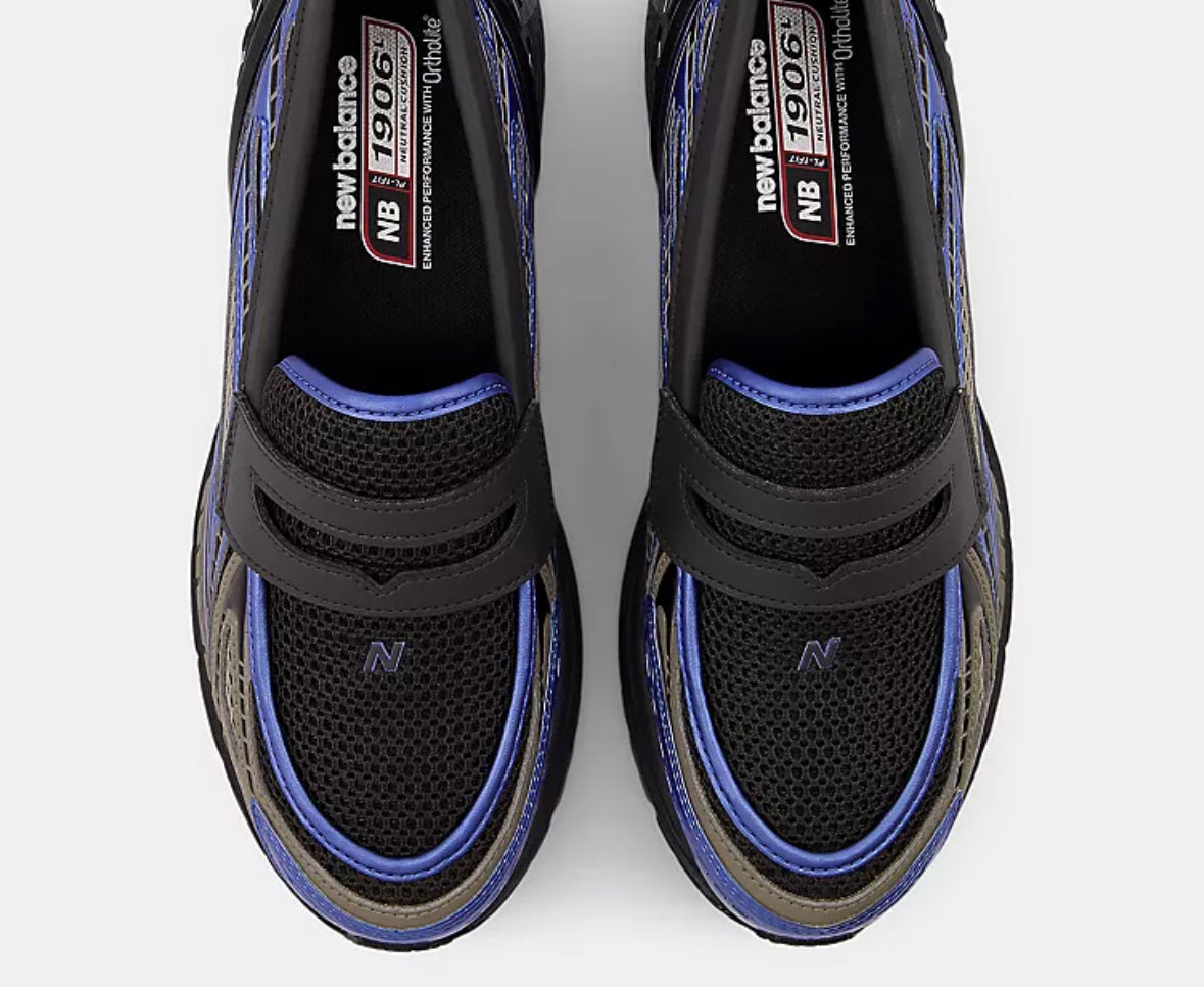 New balance 1906r black cement blue gemstone